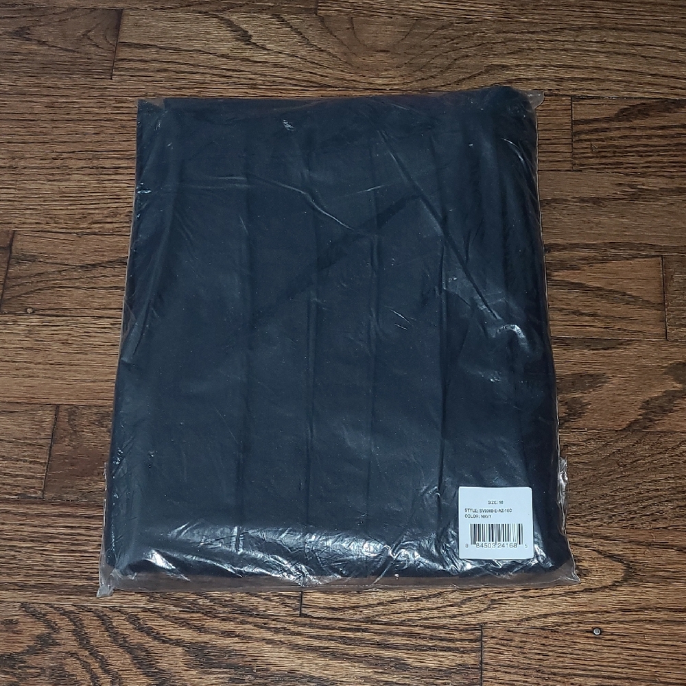 French Toast Navy Pleated Skirt